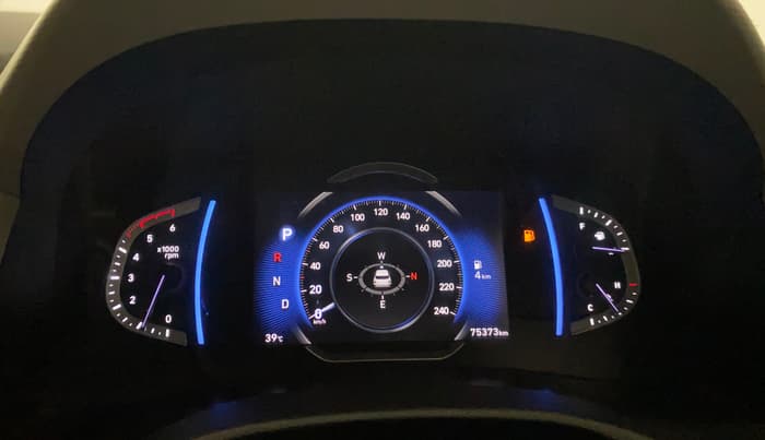 2021 Hyundai Creta SX (O) AT 1.5 DIESEL, Diesel, Automatic, 75,357 km, Odometer Image