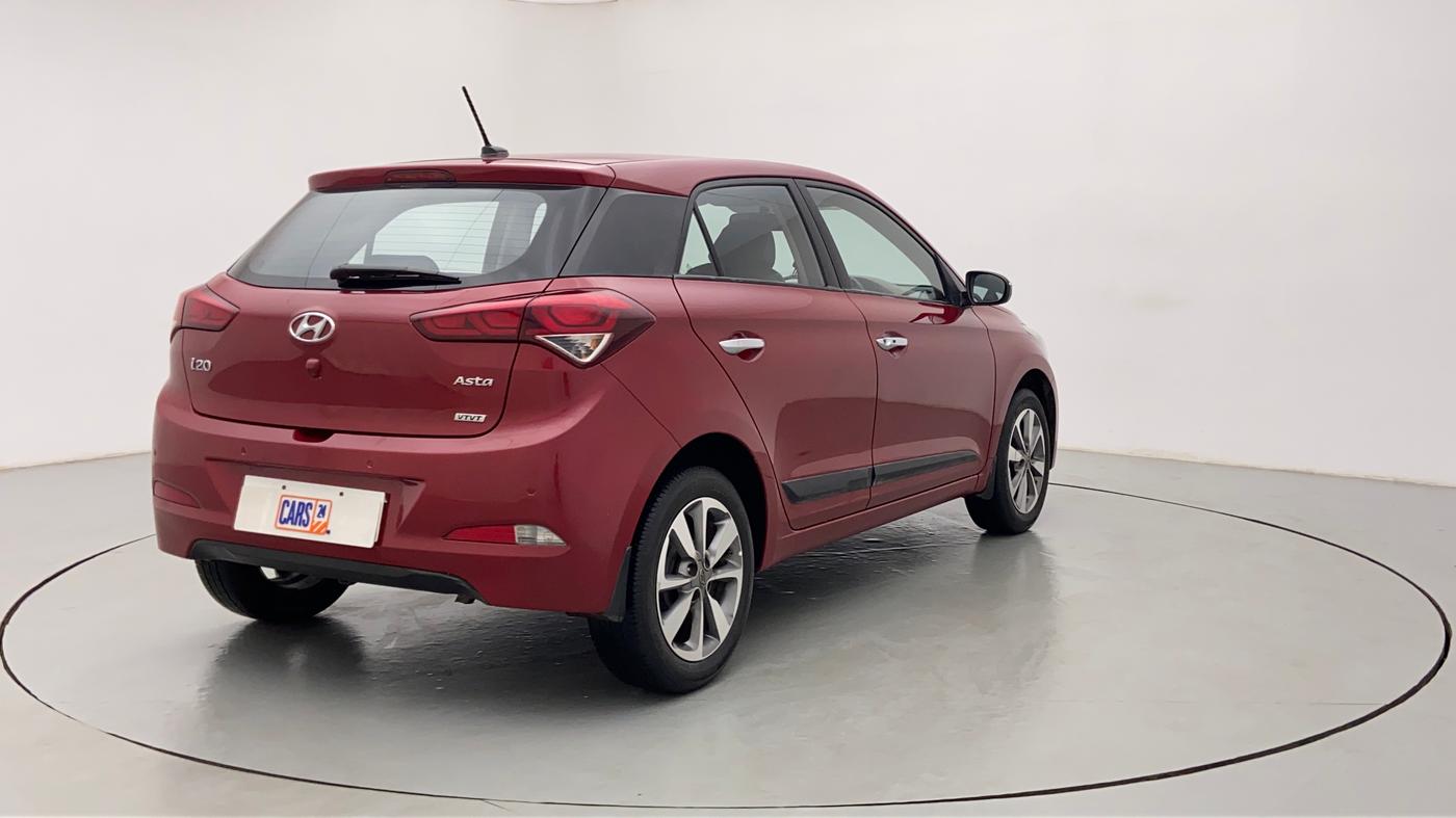 2015 Hyundai Elite i20 ASTA 1.2, Petrol, Manual, 35,413 km, Right Back Diagonal