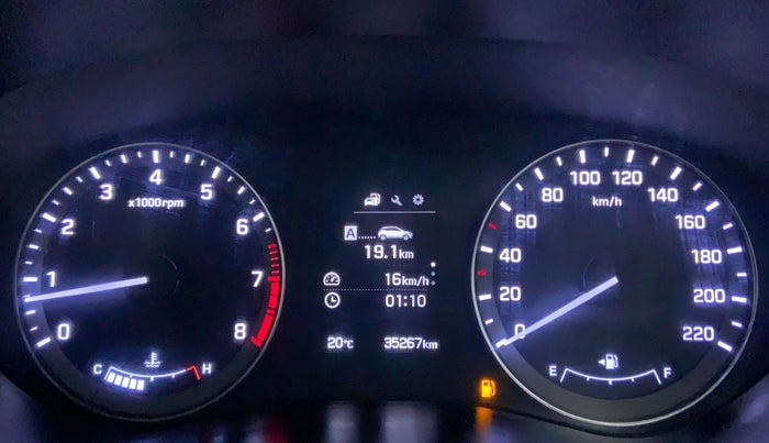 2015 Hyundai Elite i20 ASTA 1.2, Petrol, Manual, 35,413 km, Odometer Image