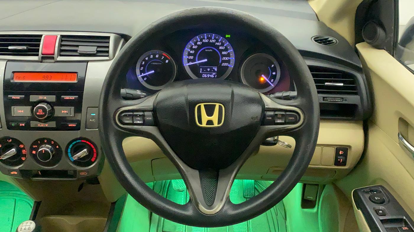 2012 Honda City 1.5L I-VTEC V MT, Petrol, Manual, 69,669 km, Steering Wheel Close Up