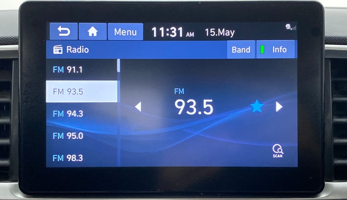 2019 Hyundai VENUE SX PLUS 1.0 TURBO DCT, Petrol, Automatic, 70,501 km, Infotainment System