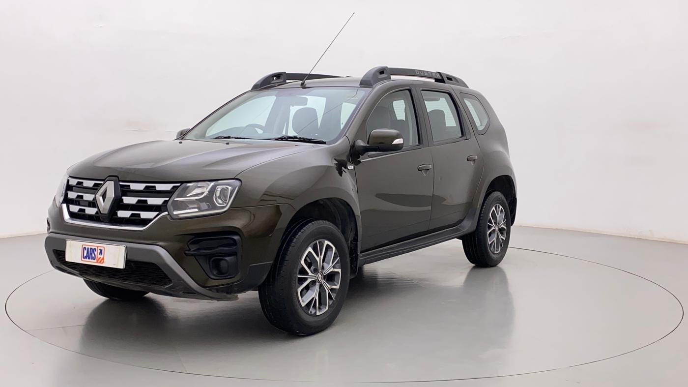 2019 Renault Duster RXS CVT, Petrol, Automatic, 91,088 km, Left Front Diagonal