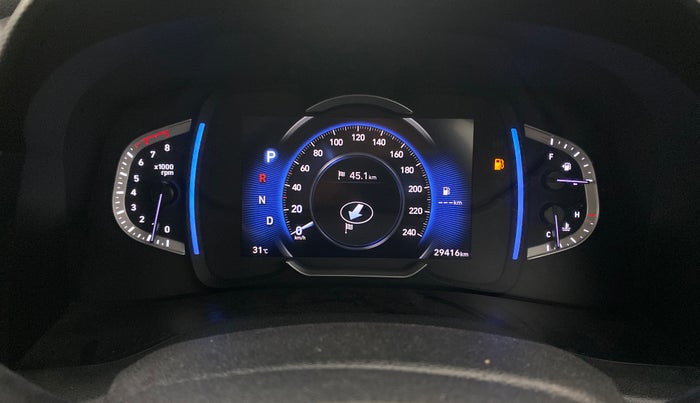 2021 Hyundai Creta SX (O) 1.4 TURBO DCT DUAL TONE, Petrol, Automatic, 29,416 km, Odometer Image