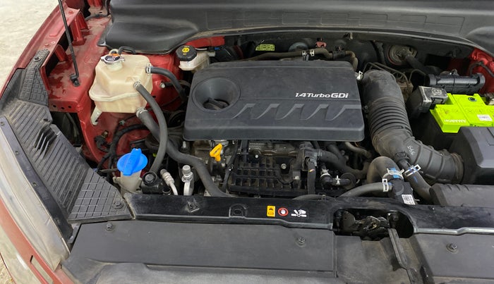 2021 Hyundai Creta SX (O) 1.4 TURBO DCT DUAL TONE, Petrol, Automatic, 29,416 km, Engine View - Right