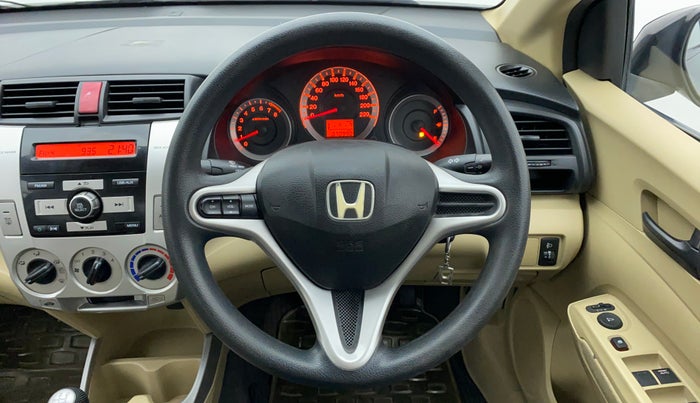 2010 Honda City S MT PETROL, Petrol, Manual, 71,247 km, Steering Wheel Close Up