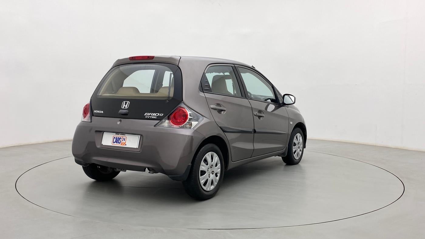 2012 Honda Brio S MT, Petrol, Manual, 40,503 km, Right Back Diagonal