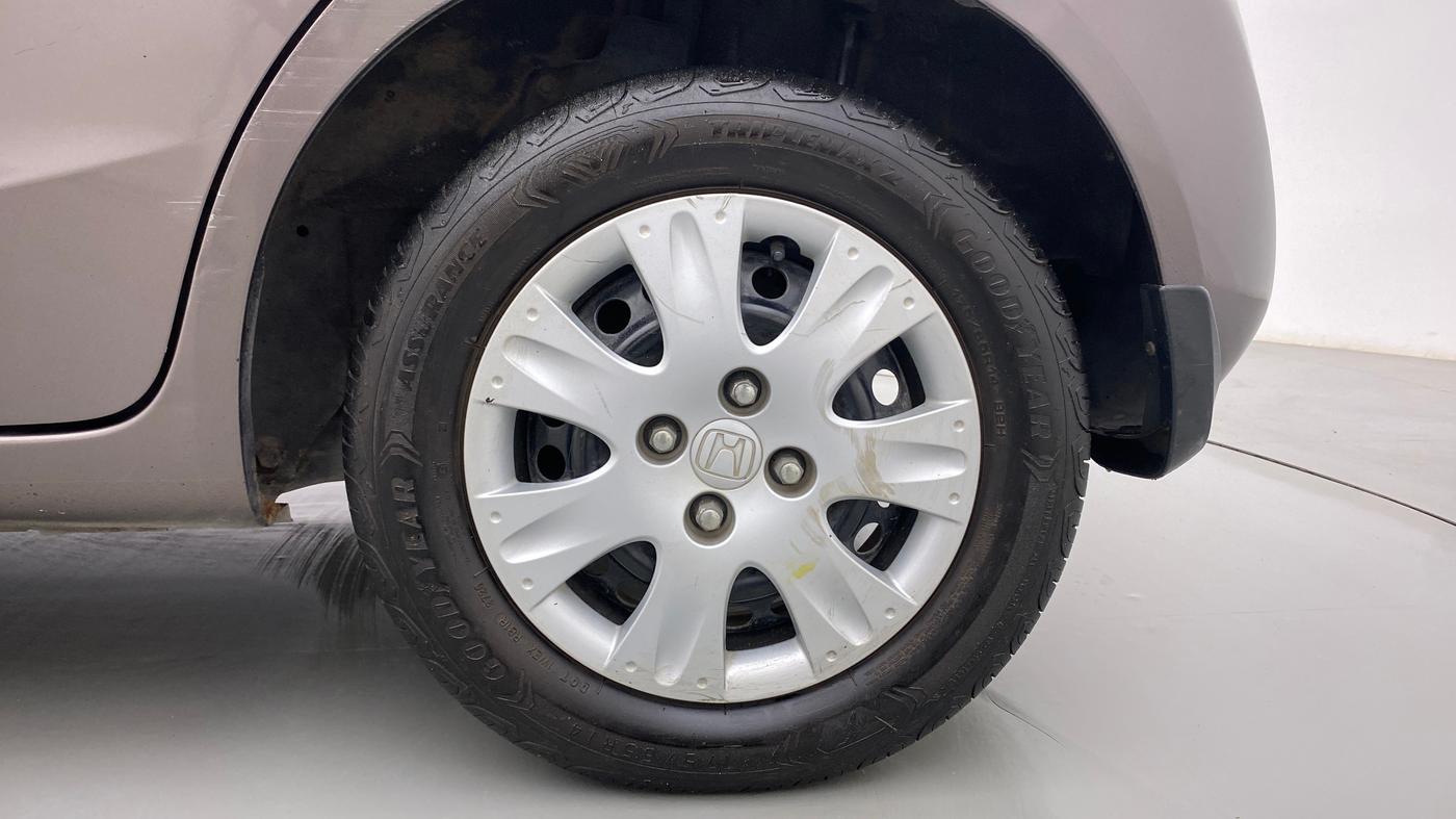 2012 Honda Brio S MT, Petrol, Manual, 40,503 km, Left Rear Wheel