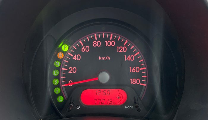 2011 Maruti A Star VXI (ABS) AT, Petrol, Automatic, 77,015 km, Odometer Image