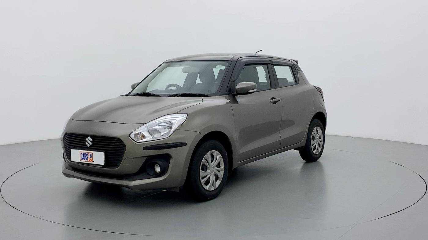 2019 Maruti Swift VXI D, Petrol, Manual, 21,390 km, Left Front Diagonal