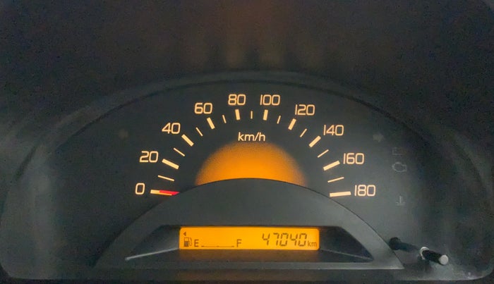2013 Maruti Wagon R 1.0 LXI, Petrol, Manual, 47,038 km, Odometer Image