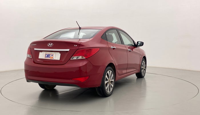 2015 Hyundai Verna FLUIDIC 1.6 VTVT S (O)  MT, Petrol, Manual, 35,406 km, Right Back Diagonal