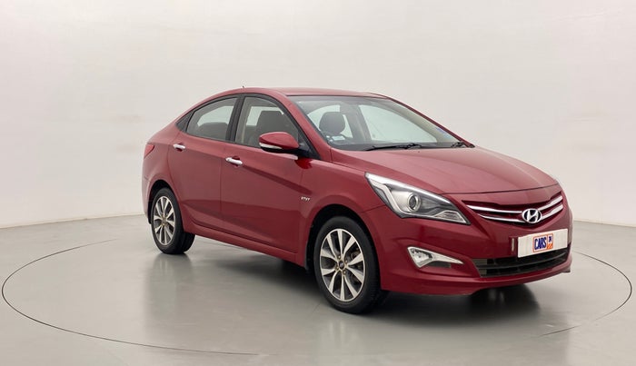 2015 Hyundai Verna FLUIDIC 1.6 VTVT S (O)  MT, Petrol, Manual, 35,406 km, Right Front Diagonal