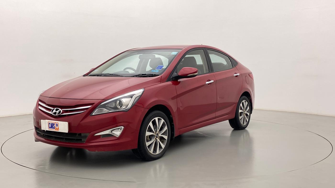 2015 Hyundai Verna FLUIDIC 1.6 VTVT S (O)  MT, Petrol, Manual, 35,406 km, Left Front Diagonal