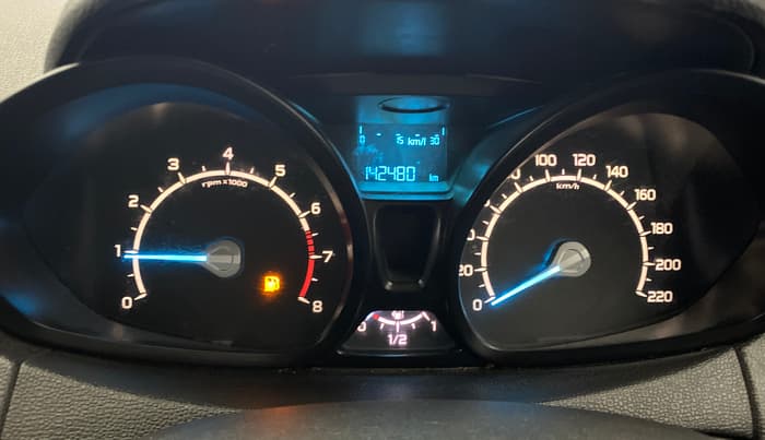 2014 Ford Ecosport TREND 1.5L PETROL, Petrol, Manual, 1,42,462 km, Odometer Image