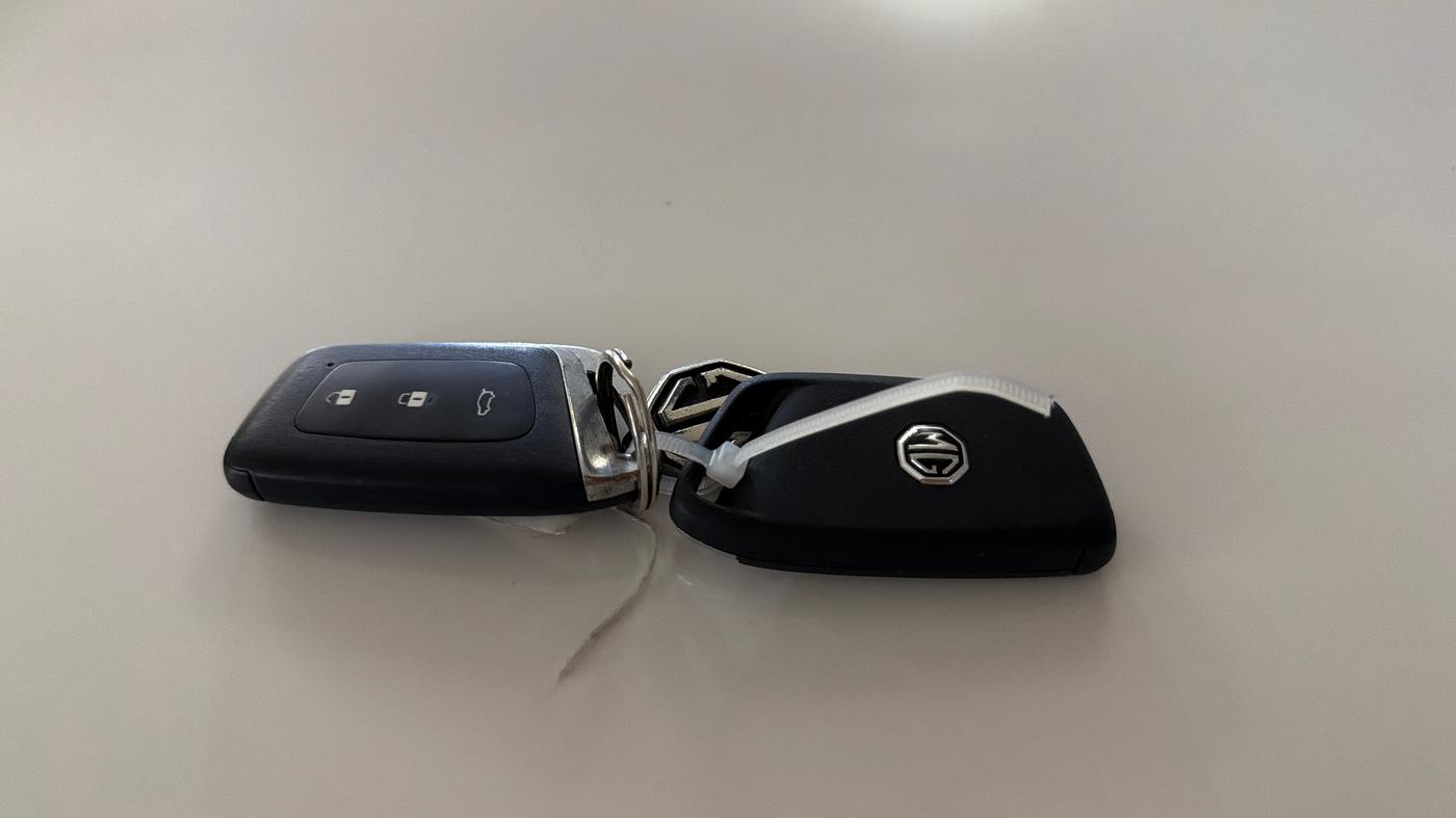 2020 MG HECTOR SHARP 1.5 DCT PETROL, Petrol, Automatic, 30,959 km, Key Close Up