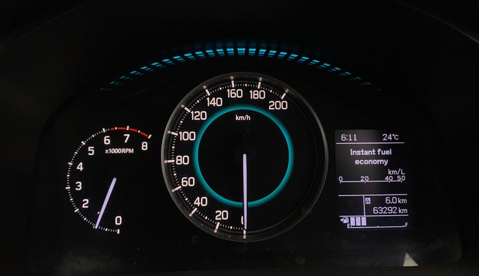 2017 Maruti IGNIS ALPHA 1.2, Petrol, Manual, 63,285 km, Odometer Image