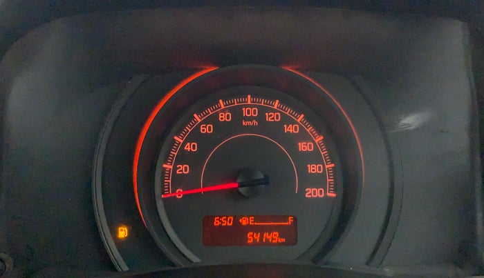 2018 Maruti Swift LXI, Petrol, Manual, 54,309 km, Odometer Image