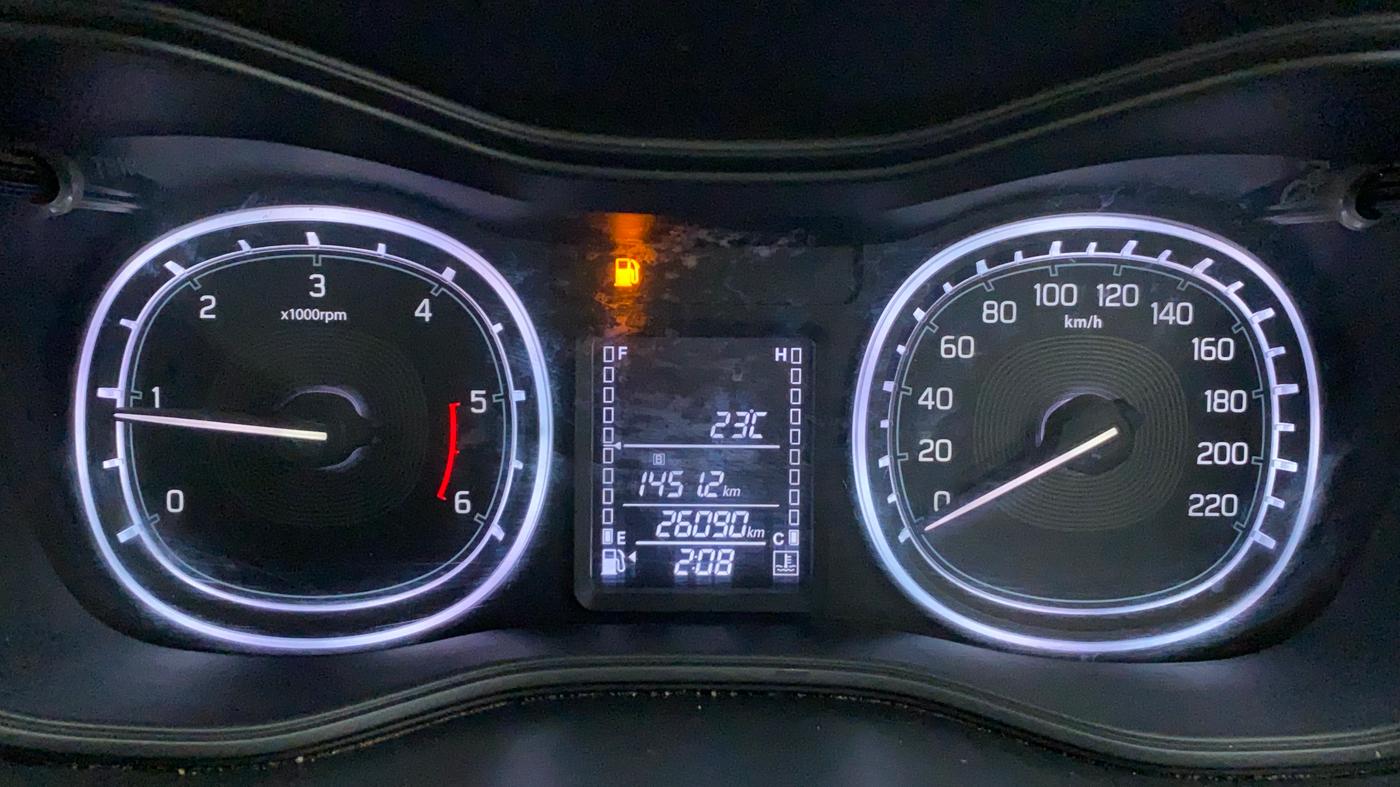 2016 Maruti Vitara Brezza ZDI PLUS DUAL TONE, Diesel, Manual, 26,090 km, Odometer View