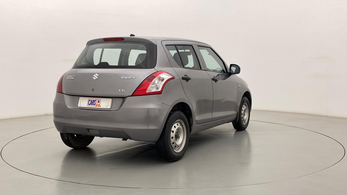 2012 Maruti Swift LXI, Petrol, Manual, 74,423 km, Right Back Diagonal