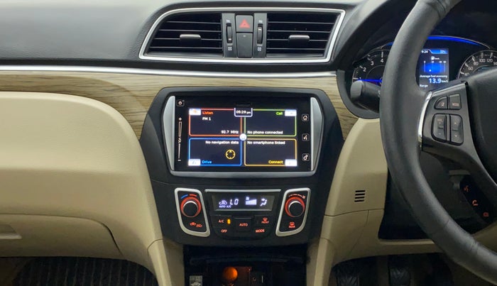 2019 Maruti Ciaz ALPHA 1.5 SHVS PETROL, Petrol, Manual, 57,623 km, Air Conditioner