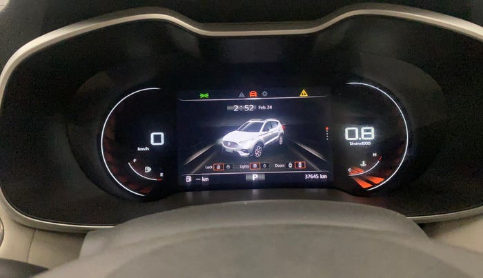 2022 MG ASTOR SMART 1.5 CVT, Petrol, Automatic, 37,645 km, Odometer Image