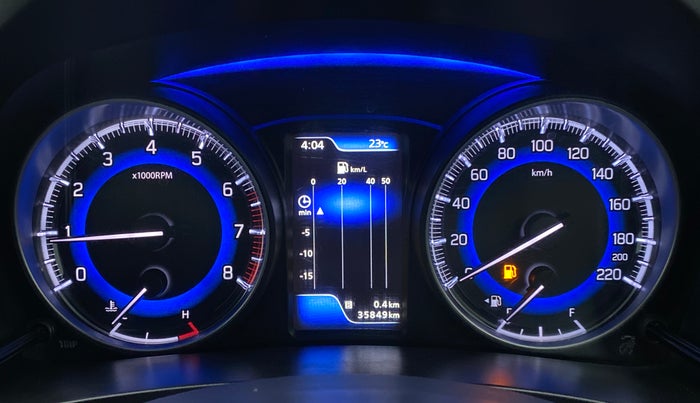 2017 Maruti Baleno RS 1.0 PETROL, Petrol, Manual, 35,913 km, Odometer Image