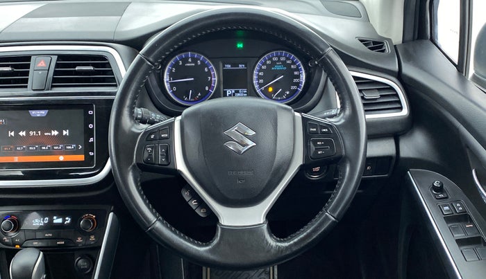 2020 Maruti S Cross ALPHA AT SMART HYBRID, Petrol, Automatic, 23,647 km, Steering Wheel Close Up
