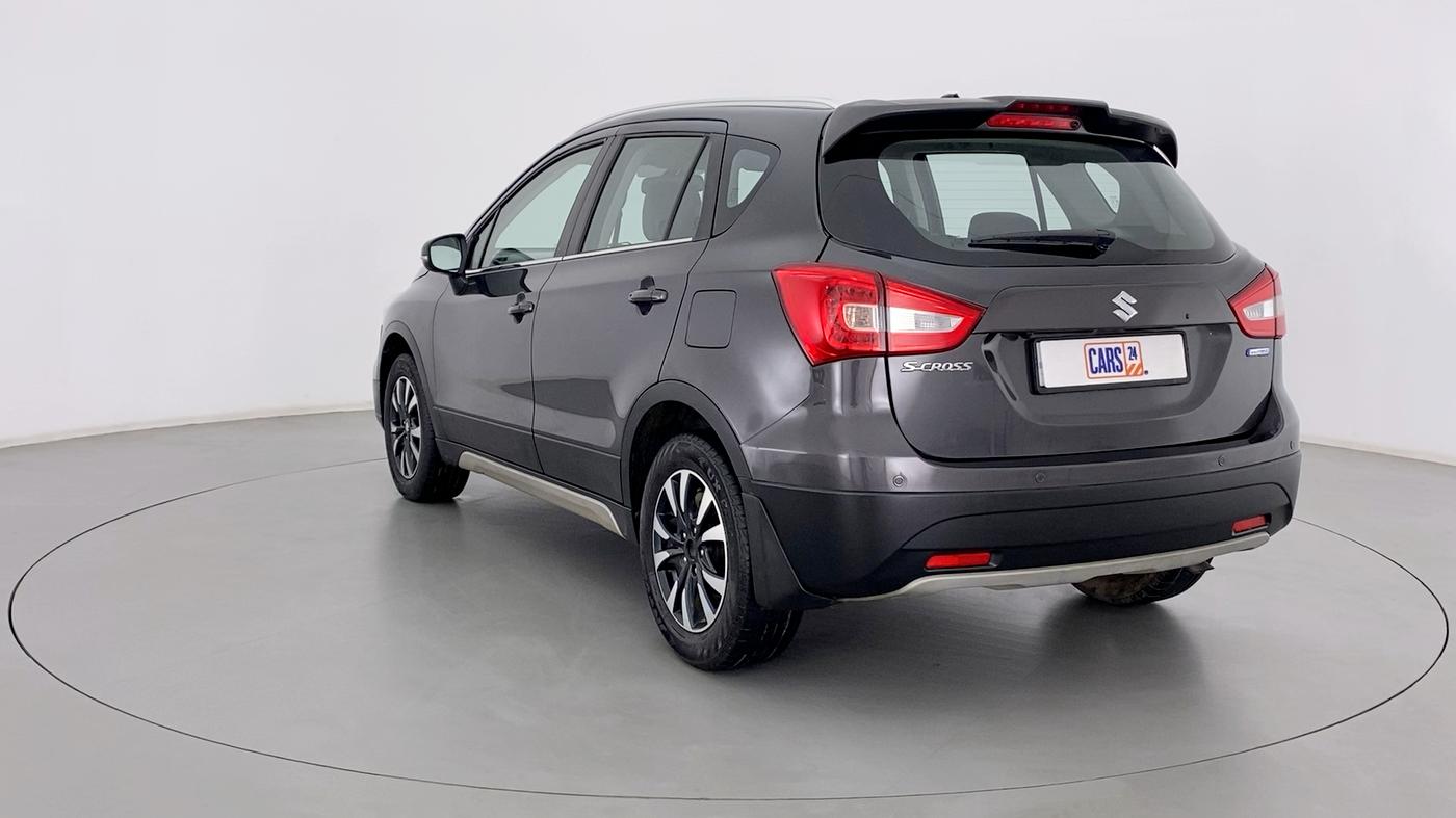 2020 Maruti S Cross ALPHA AT SMART HYBRID, Petrol, Automatic, 23,647 km, Left Back Diagonal