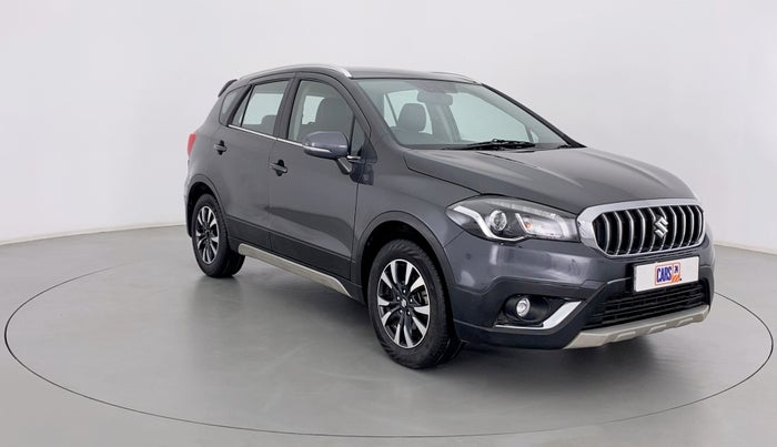 2020 Maruti S Cross ALPHA AT SMART HYBRID, Petrol, Automatic, 23,647 km, Right Front Diagonal