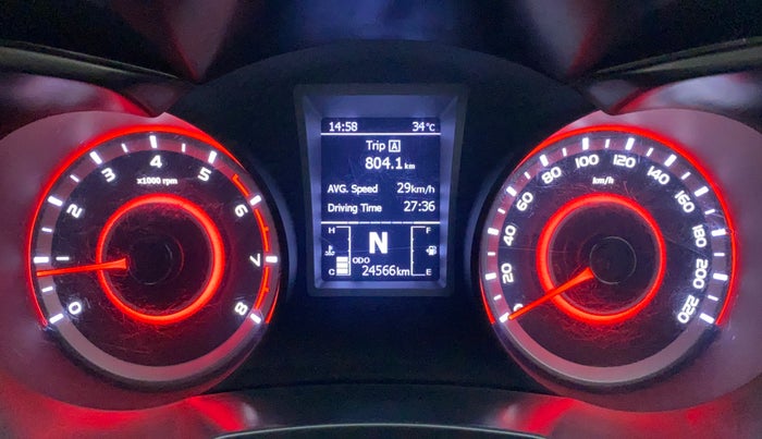 2022 Mahindra XUV300 W8 (O) 1.2 PETROL AMT, Petrol, Automatic, 24,712 km, Odometer Image