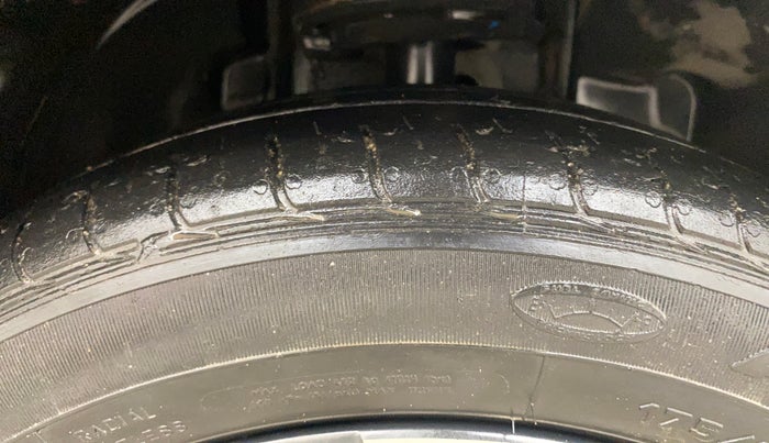 2021 Tata TIGOR XZA PLUS PETROL, Petrol, Automatic, 31,534 km, Right Front Tyre Tread