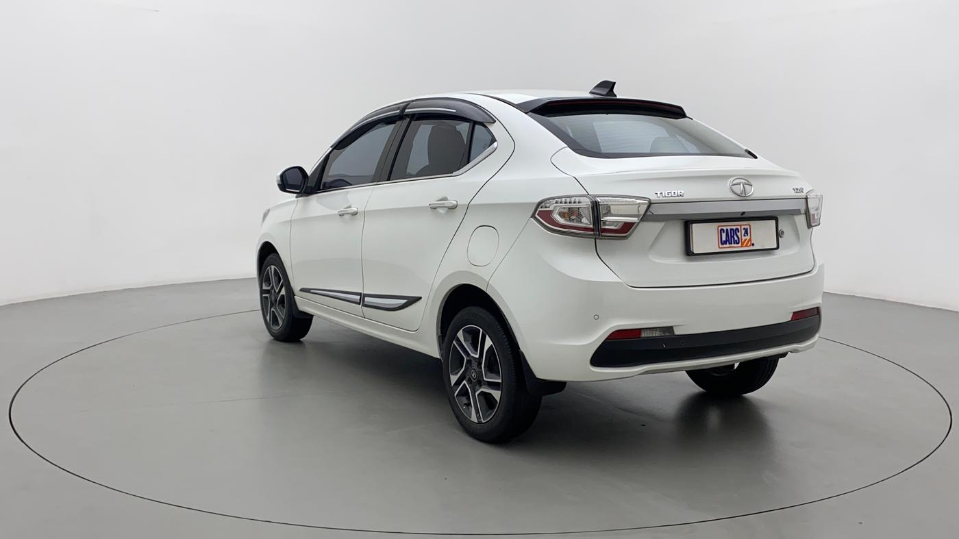 2019 Tata TIGOR XZA PLUS PETROL, Petrol, Automatic, 17,960 km, Left Back Diagonal