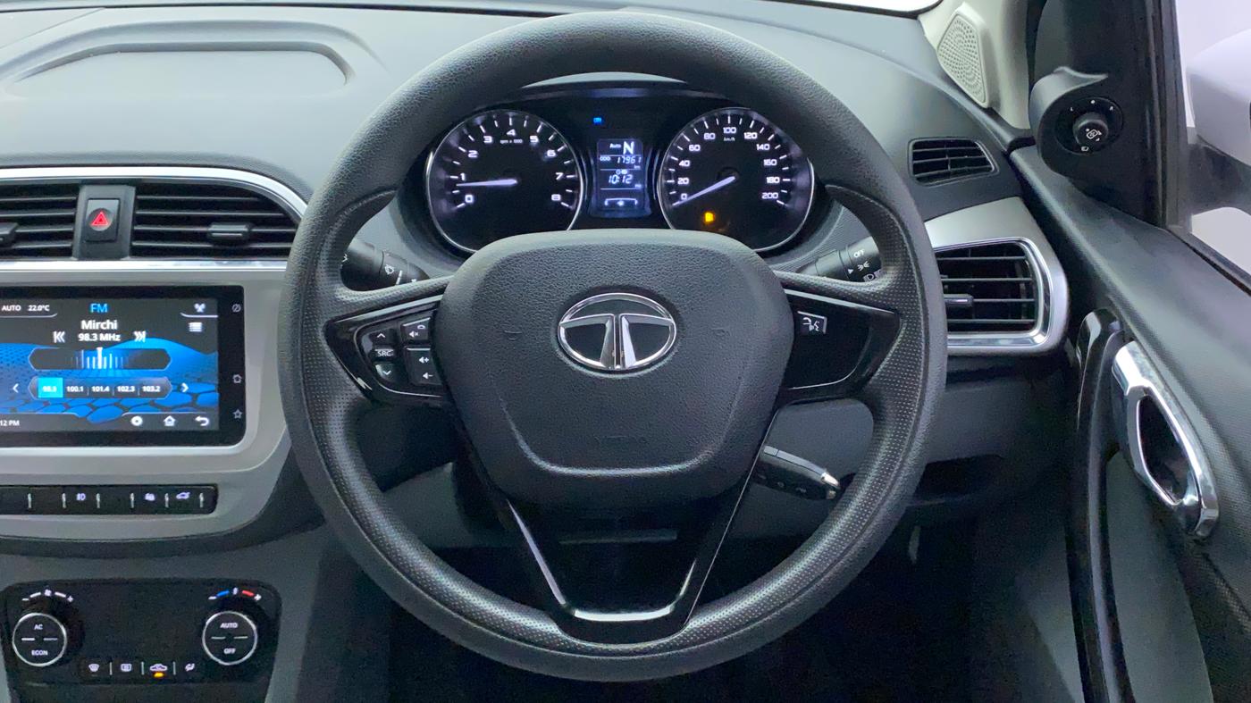 2019 Tata TIGOR XZA PLUS PETROL, Petrol, Automatic, 17,960 km, Steering Wheel Close Up