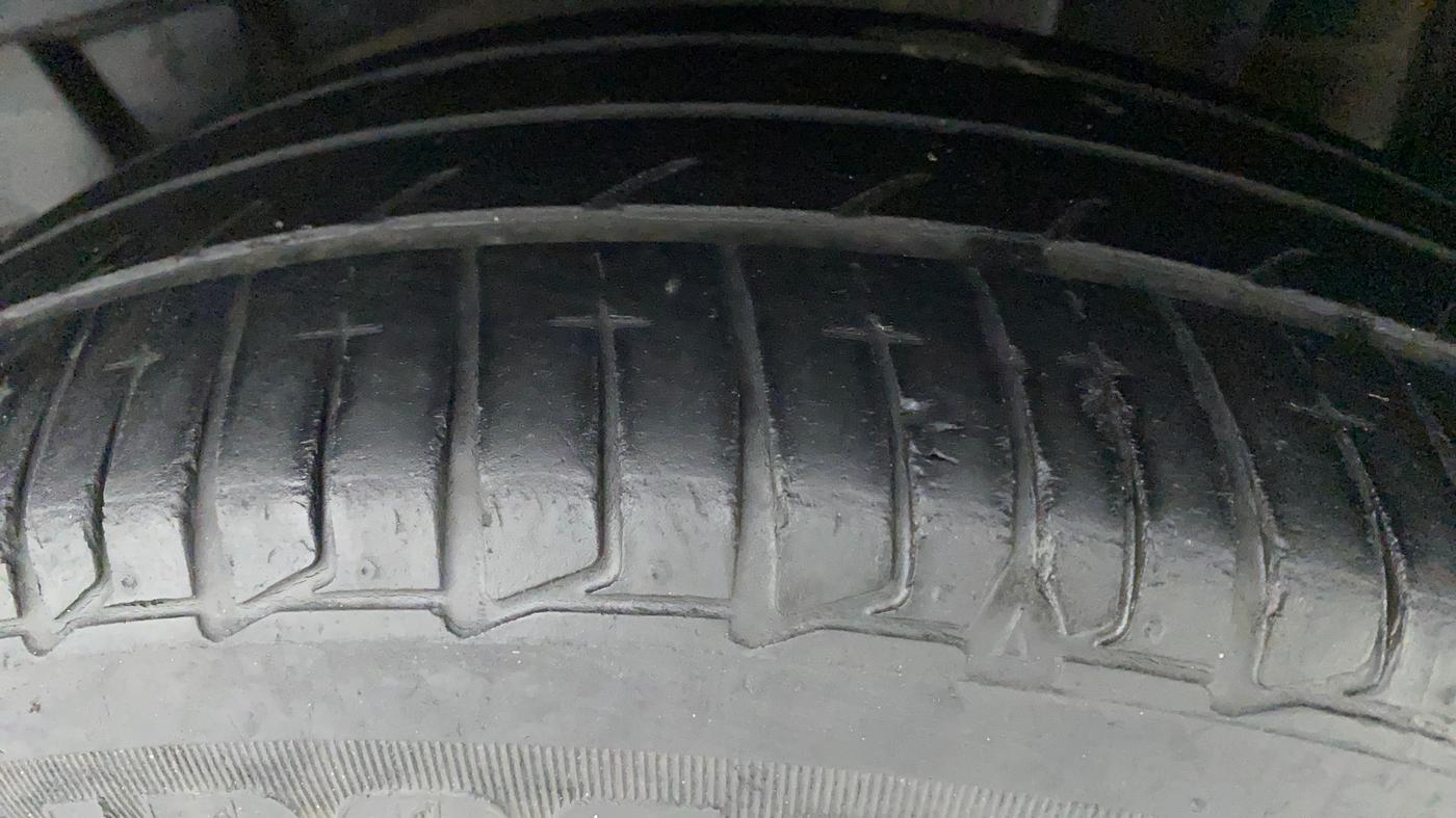 2019 Tata TIGOR XZA PLUS PETROL, Petrol, Automatic, 17,960 km, Left Rear Tyre Tread