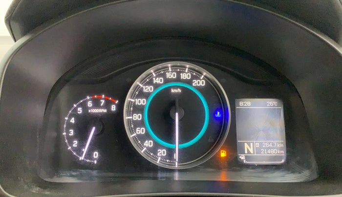 2017 Maruti IGNIS ZETA 1.2 AMT, Petrol, Automatic, 21,478 km, Odometer Image