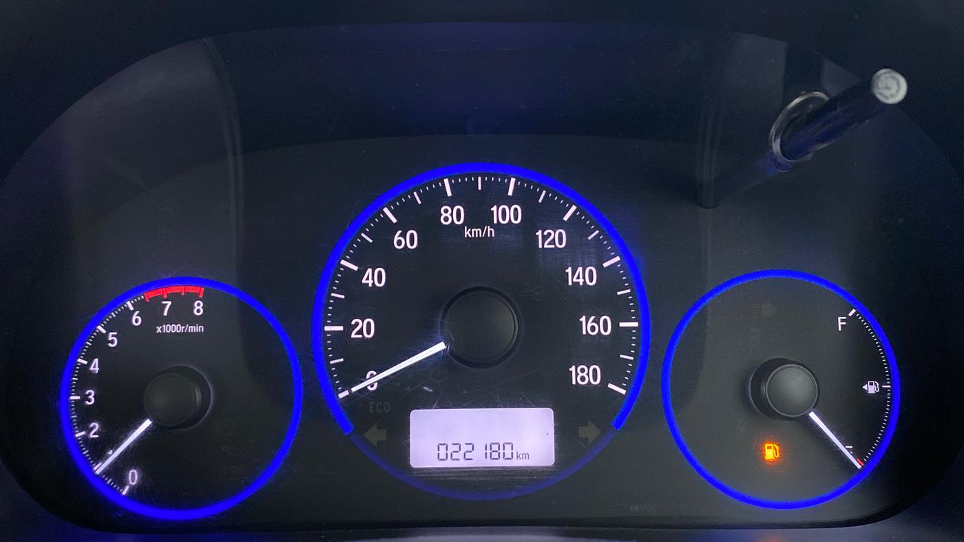 2017 Honda Brio S MT, Petrol, Manual, 22,180 km, Odometer Image