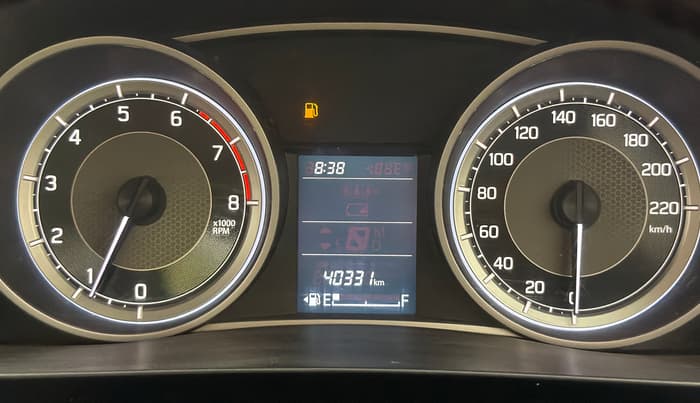 2017 Maruti Dzire VXI, Petrol, Manual, 40,331 km, Odometer Image