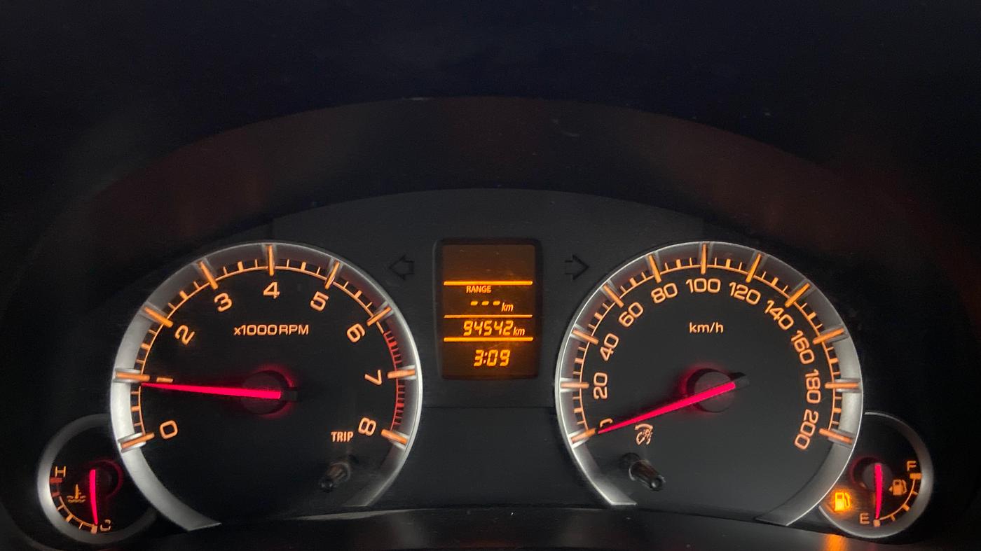 2014 Maruti Swift VXI, Petrol, Manual, 94,540 km, Odometer Image