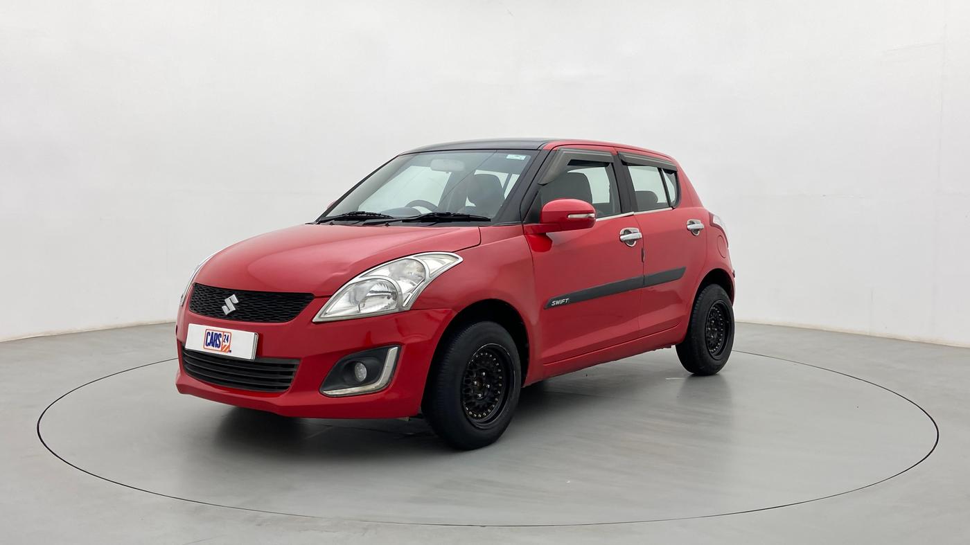 2014 Maruti Swift VXI, Petrol, Manual, 94,540 km, Left Front Diagonal