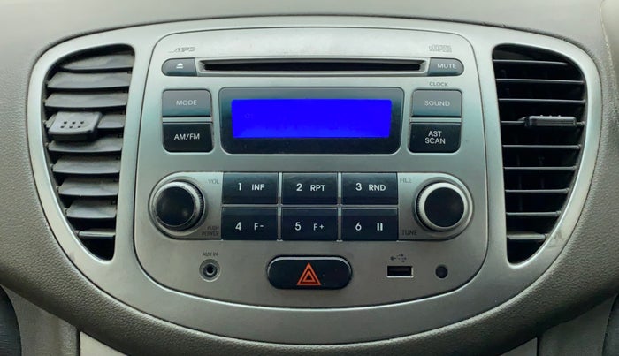 2011 Hyundai i10 MAGNA 1.2, CNG, Manual, 89,963 km, Infotainment System