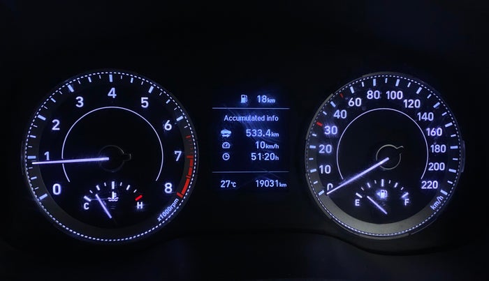 2021 Hyundai VENUE SX 1.0 TURBO, Petrol, Manual, 19,027 km, Odometer Image