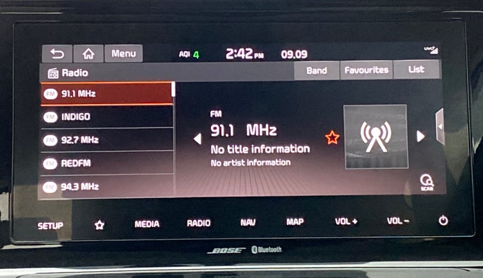 2019 KIA SELTOS 1.4 GTX+ TURBO GDI PETROL AT, Petrol, Automatic, 11,689 km, Infotainment System