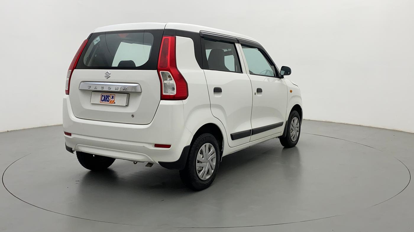 2019 Maruti New Wagon-R LXI CNG 1.0 L, CNG, Manual, 23,380 km, Right Back Diagonal