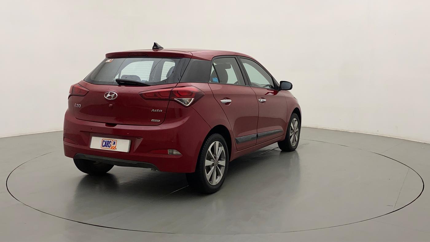 2015 Hyundai Elite i20 ASTA 1.2, Petrol, Manual, 39,003 km, Right Back Diagonal