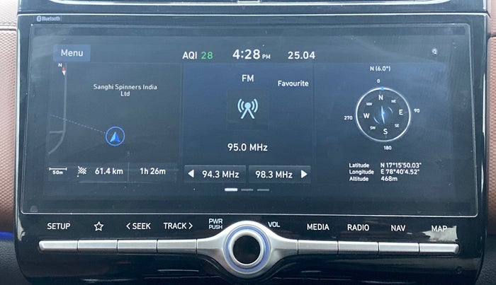 2021 Hyundai ALCAZAR 1.5 SIGNATURE MT 6STR, Diesel, Manual, 30,111 km, Infotainment System