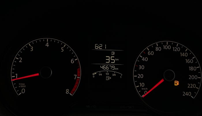 2016 Volkswagen Vento HIGHLINE 1.6 MPI, Petrol, Manual, 46,674 km, Odometer Image