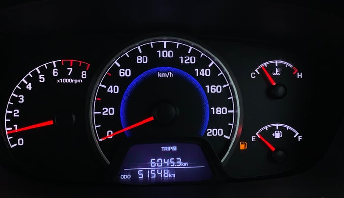 2018 Hyundai Grand i10 ASTA 1.2 KAPPA VTVT, Petrol, Manual, 51,541 km, Odometer Image