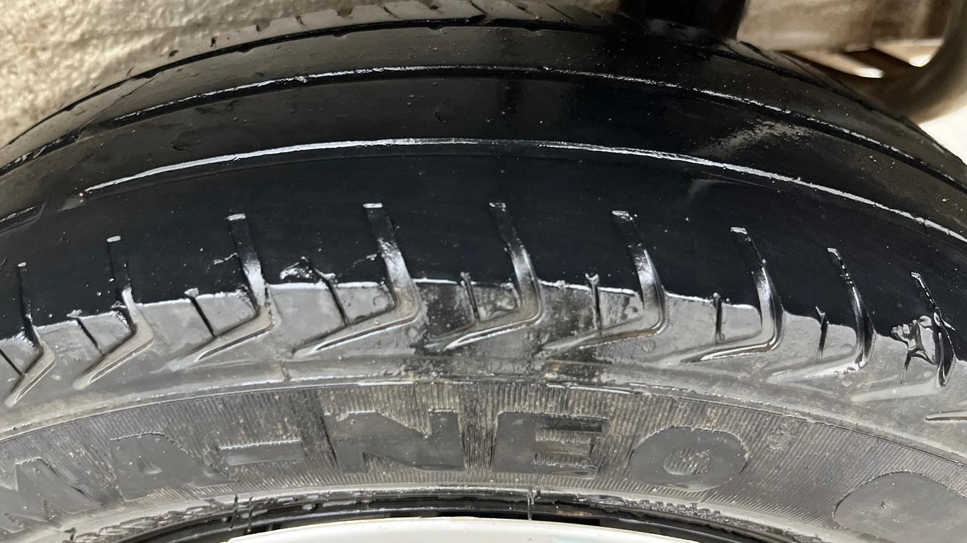 2025 Maruti Alto K10 VXI CNG, CNG, Manual, 68,731 km, Left Rear Tyre Tread