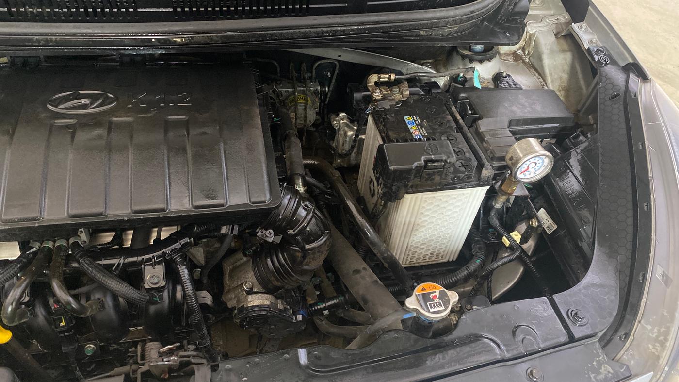 2022 Hyundai GRAND I10 NIOS SPORTZ 1.2 KAPPA VTVT CNG, CNG, Manual, 20,524 km, Engine View - Left