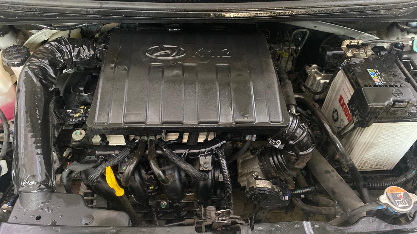2022 Hyundai GRAND I10 NIOS SPORTZ 1.2 KAPPA VTVT CNG, CNG, Manual, 20,524 km, Engine View